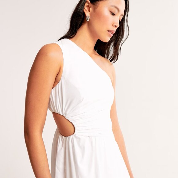 One-Shoulder Cutout Maxi Dress - Picture 3 of 5